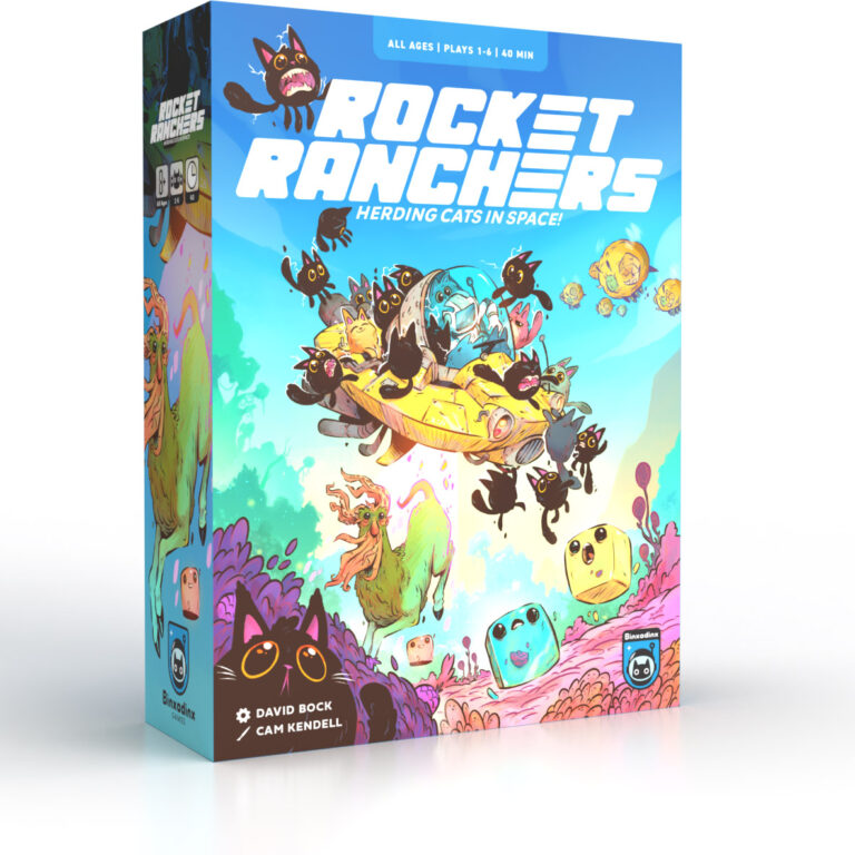 Rocket Ranchers: Herding Cats in Space! Game Preview — Meeple Mountain